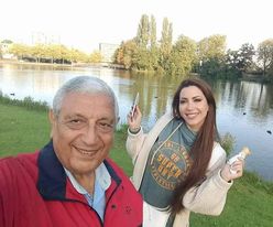 صورة والد الفنانة نسرين طافش يرد عليها