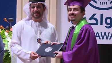 صورة مها المصري تبارك لحفيدها نجاحه