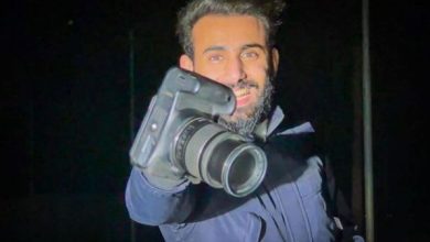 صورة المصور محمد خليل الجبوري يتميز بصفات المصور المحترف
