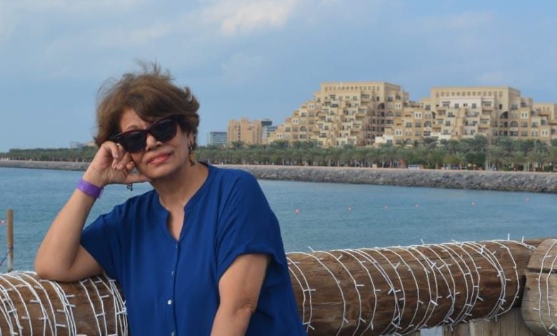 نادية شكري تعود من دبي