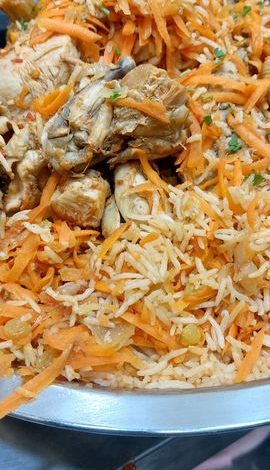 الأرز البخاري ب الدجاج مقدم من الشيف محسن المعموري