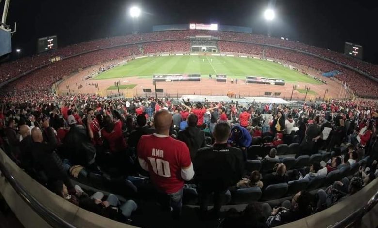 جماهير الأهلي تزين الاستاد والأهلي يحسم الصعود