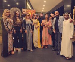 صورة نجوم الفن في ضيافة سيدة الأعمال زبيدة مزوق