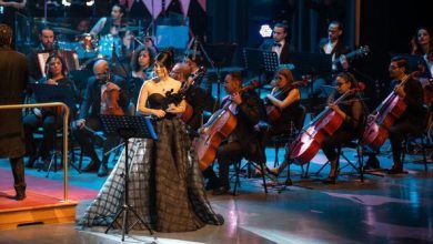 صورة ليلة نانسي زعبلاوي في أوبرا دمشق