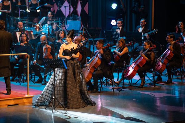 ليلة نانسي زعبلاوي في أوبرا دمشق