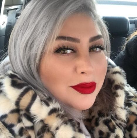 لينا أنطون" طموحي الوصول إلى العالمية ومثلي الأعلى خبيرة التجميل العراقية هند جابر.