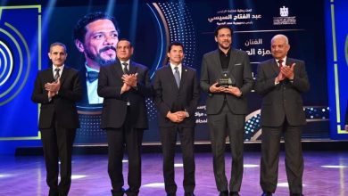 صورة تكريم النجم《 حمزة العيلي 》 من مهرجان إبداع مراكز الشباب