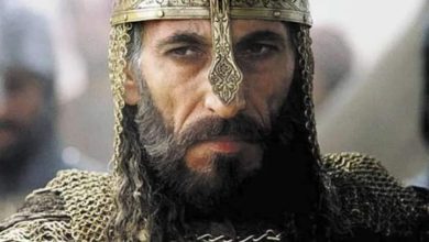 صورة غسان مسعود: أيقونة الأداء التاريخي في فيلم “Kingdom of Heaven”