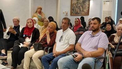 صورة إحتفال جمعية سحر الحياة لدعم ابطال السرطان بأول قرعه للعمرة بمكتبة مصر العامه.