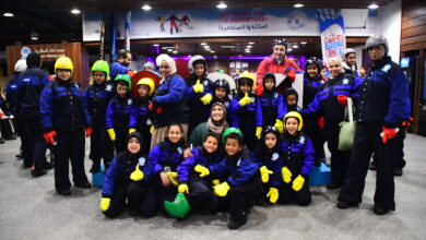 صورة سكي إيجيبت يحتفل باليوم العالمي للجليد في مشهد إنساني ملهم