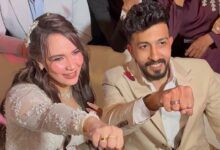 صورة خطوبة ابنة الفنان محمد رضوان بحضور نجوم الفن